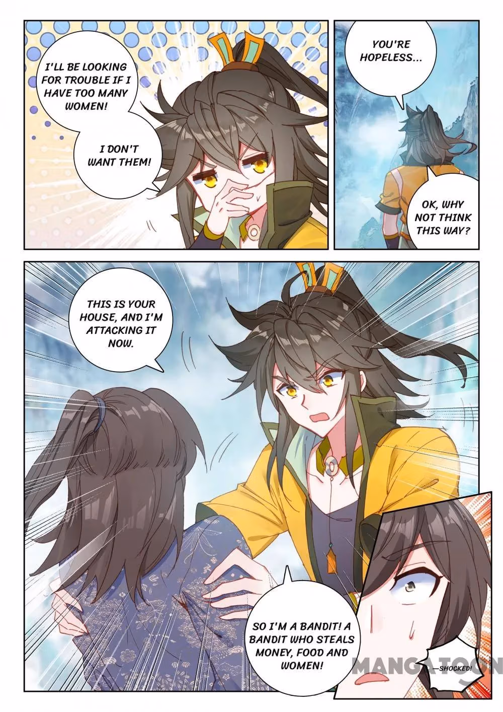 Read The Divine Punished One chapter 222 image 0 on Lezhin