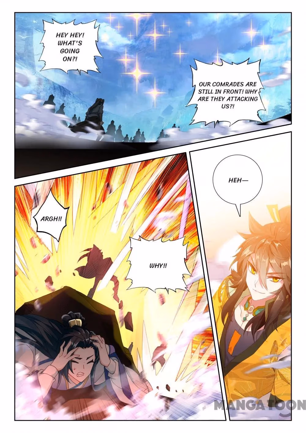 Read The Divine Punished One chapter 223 image 2 on Lezhin