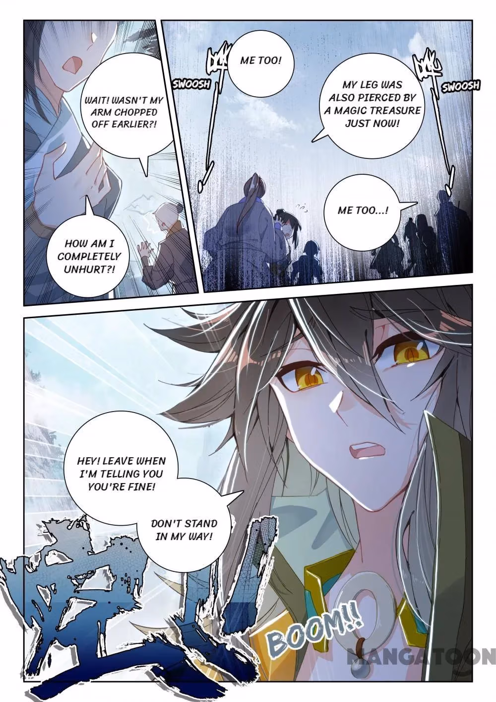 Read The Divine Punished One chapter 224 image 6 on Lezhin