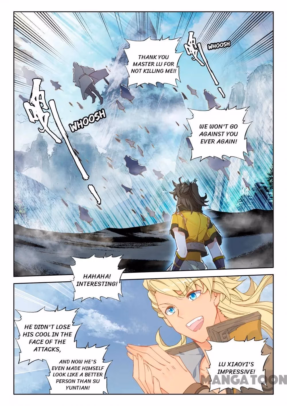 Read The Divine Punished One chapter 224 image 7 on Lezhin