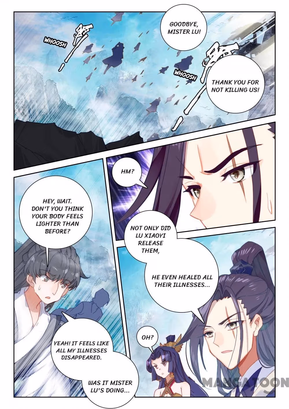 Read The Divine Punished One chapter 225 image 0 on Lezhin