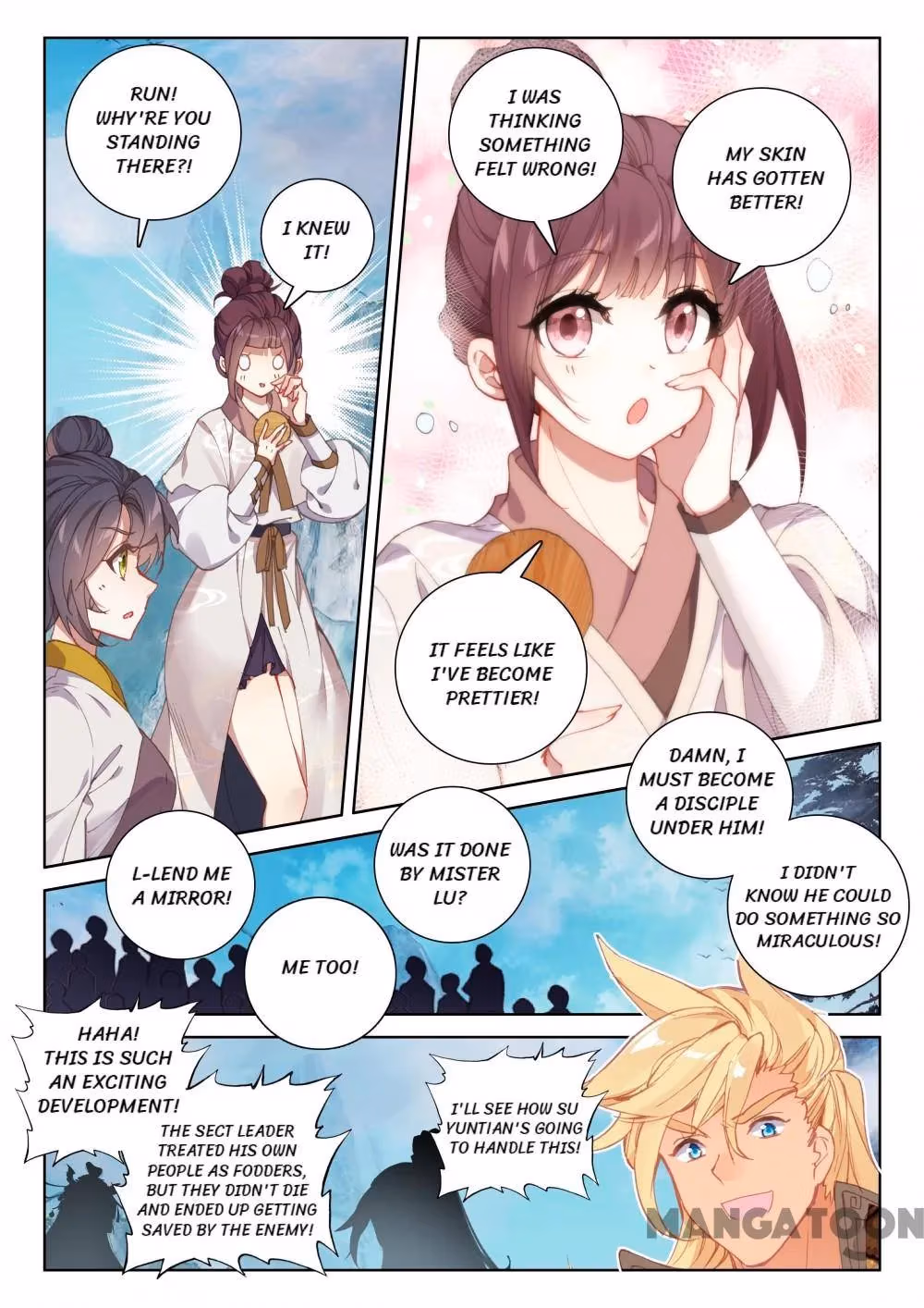 Read The Divine Punished One chapter 225 image 1 on Lezhin