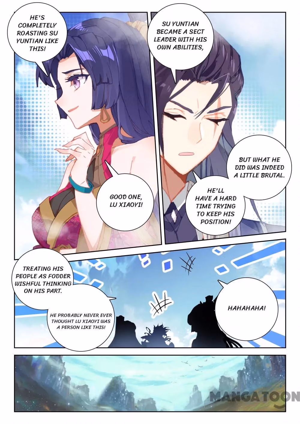 Read The Divine Punished One chapter 225 image 2 on Lezhin