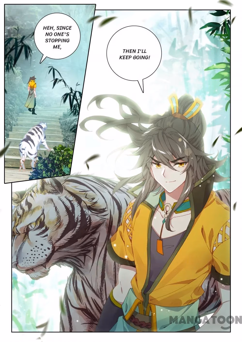 Read The Divine Punished One chapter 225 image 3 on Lezhin