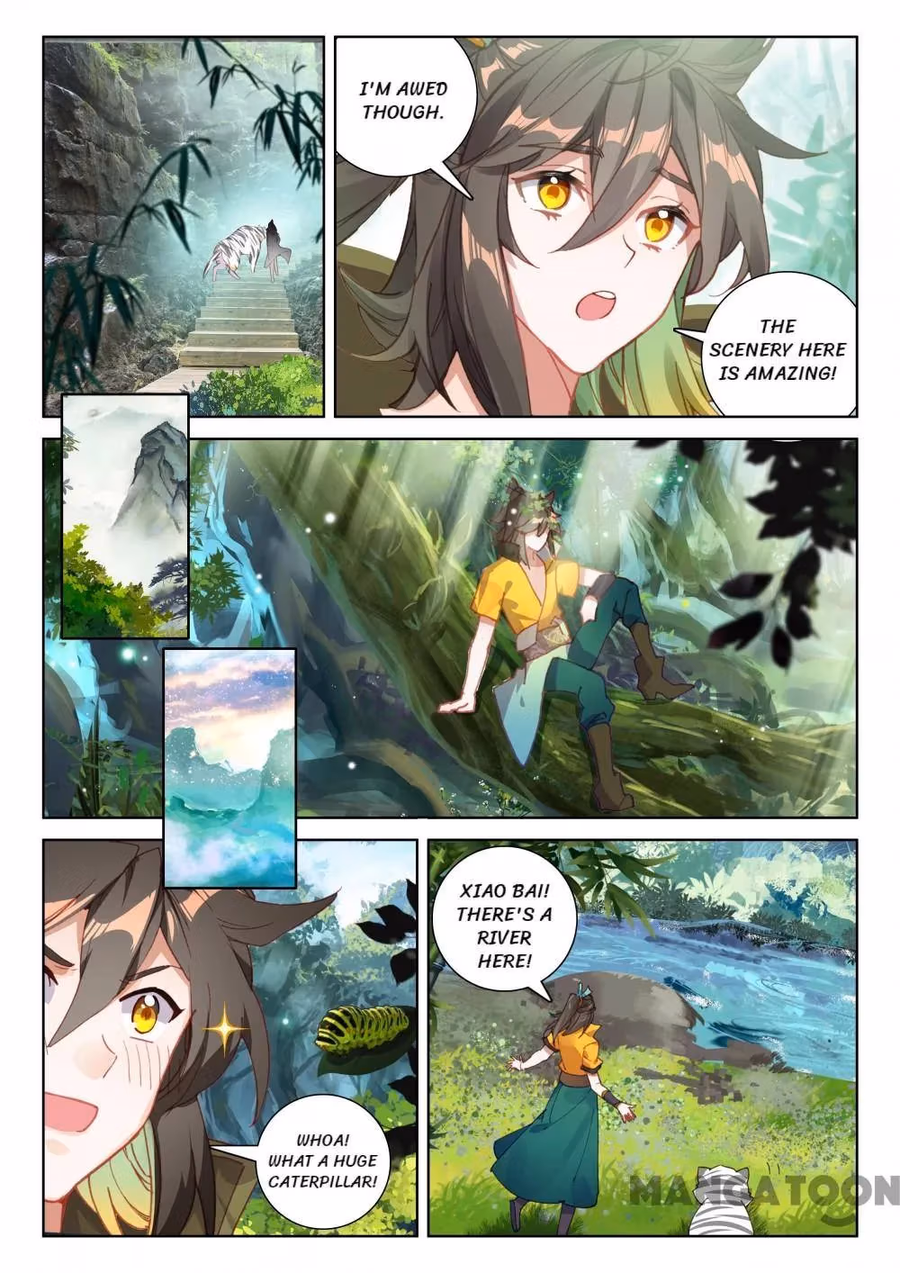 Read The Divine Punished One chapter 225 image 4 on Lezhin