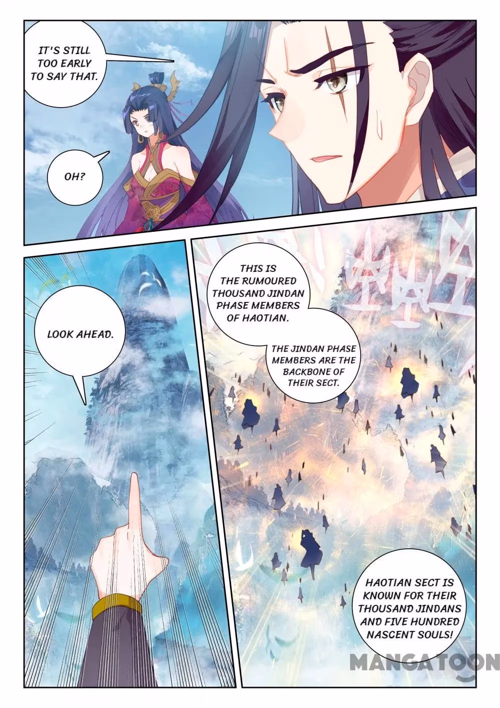 Read The Divine Punished One chapter 225 image 6 on Lezhin