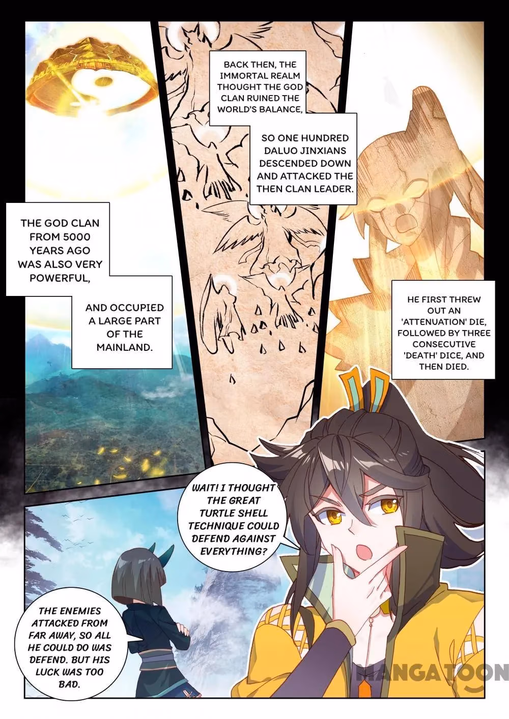Read The Divine Punished One chapter 228 image 2 on Lezhin