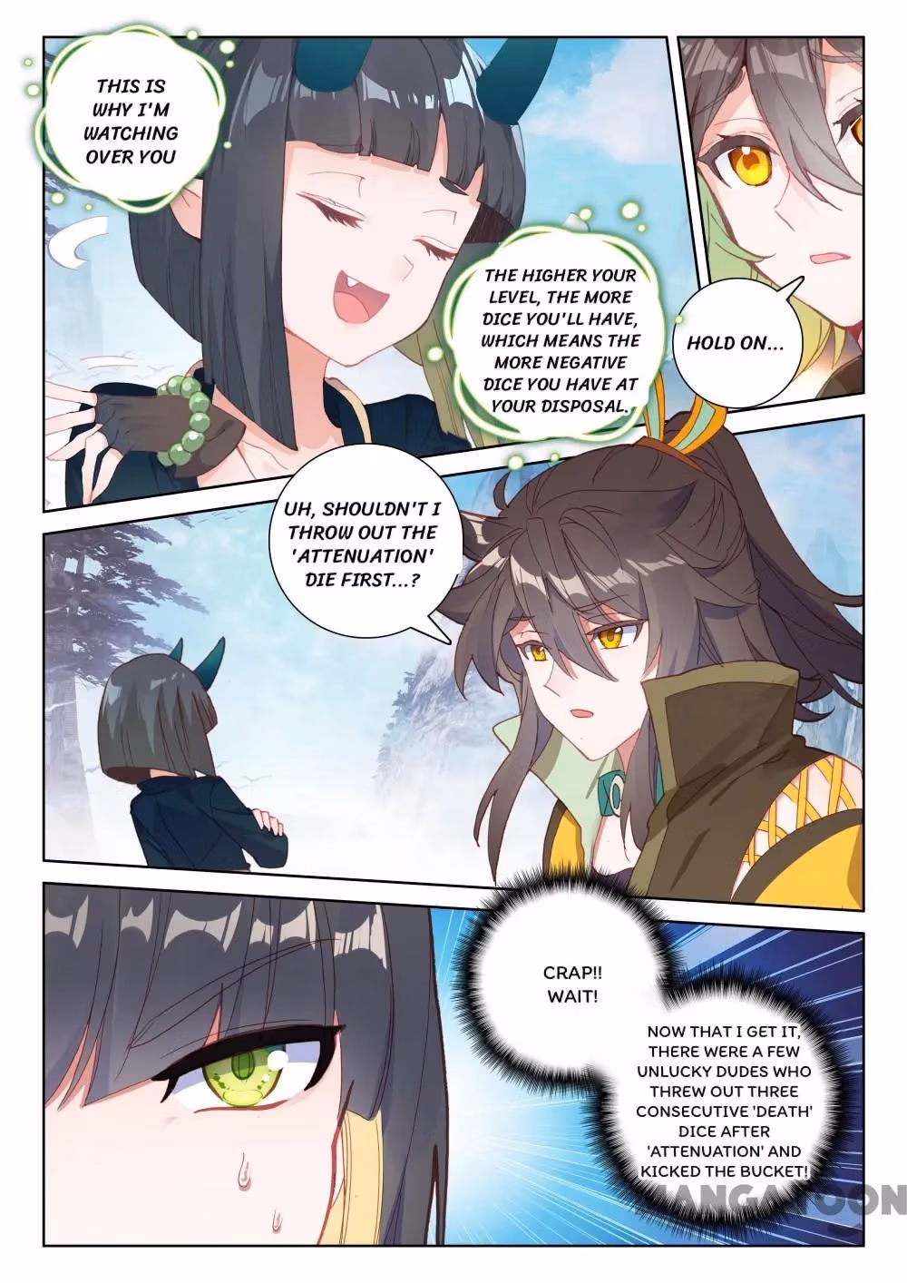 Read The Divine Punished One chapter 228 image 3 on Lezhin