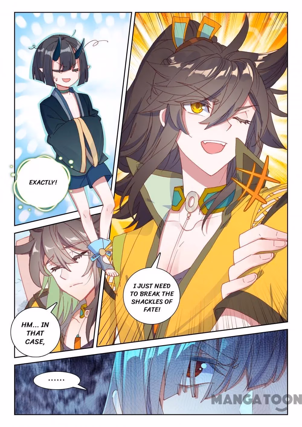 Read The Divine Punished One chapter 228 image 5 on Lezhin