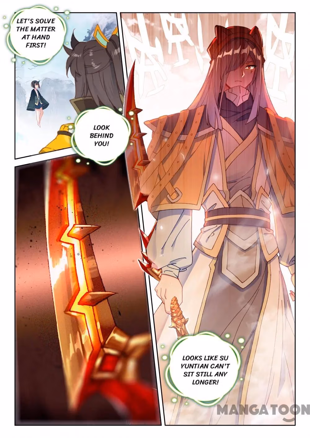 Read The Divine Punished One chapter 228 image 6 on Lezhin