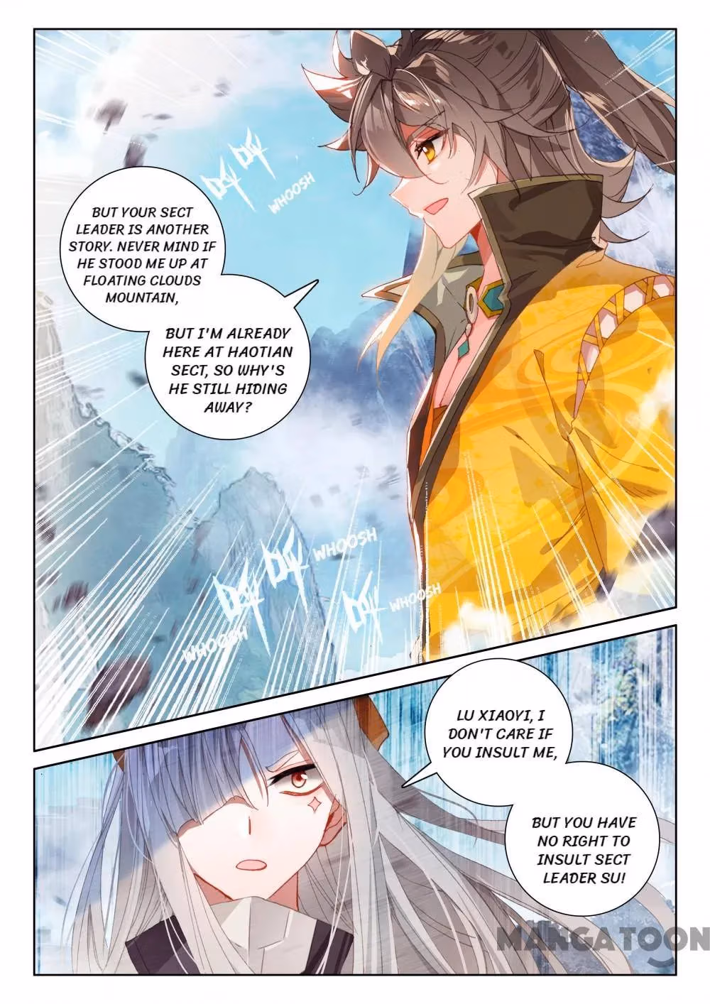 Read The Divine Punished One chapter 229 image 1 on Lezhin