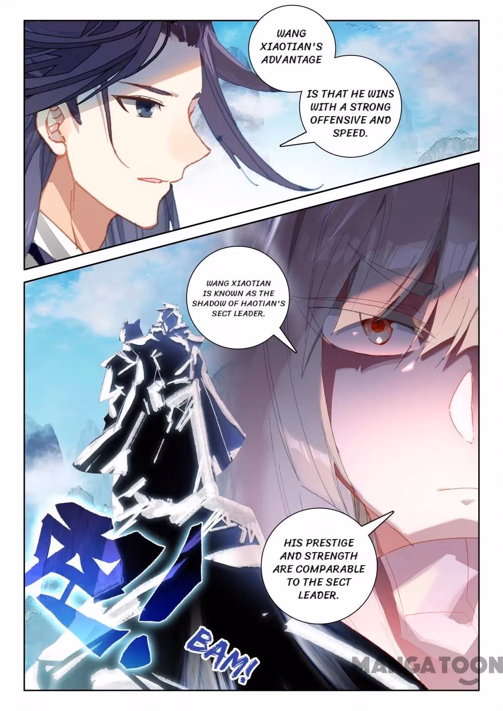 Read The Divine Punished One chapter 229 image 3 on Lezhin