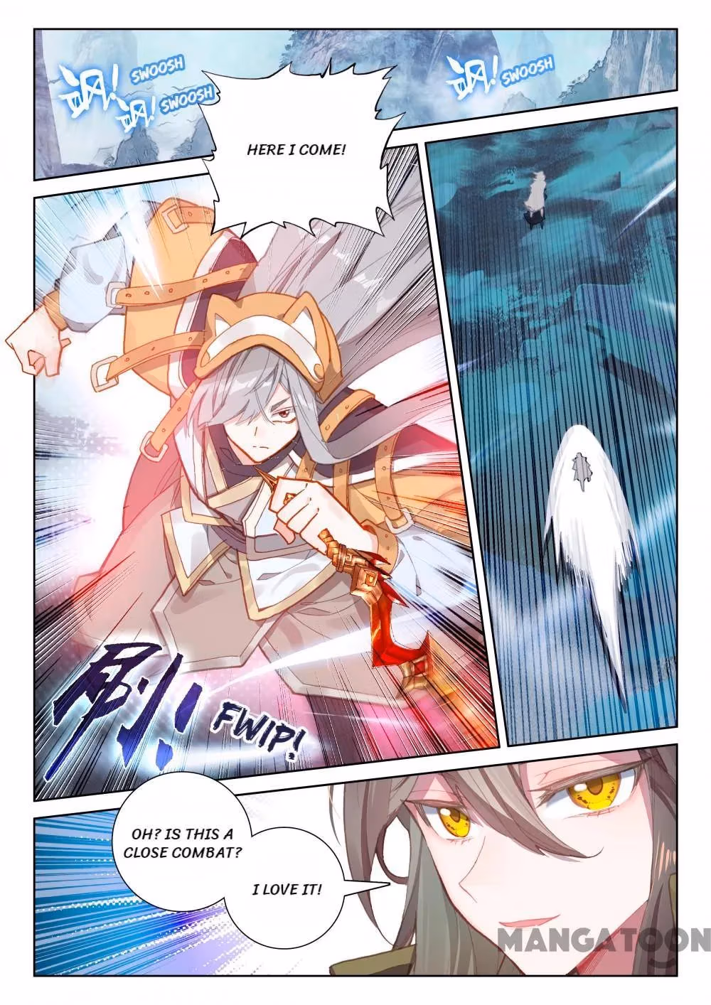 Read The Divine Punished One chapter 229 image 4 on Lezhin