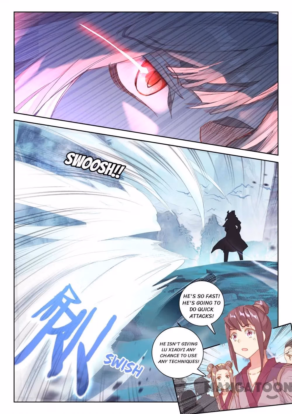 Read The Divine Punished One chapter 229 image 5 on Lezhin