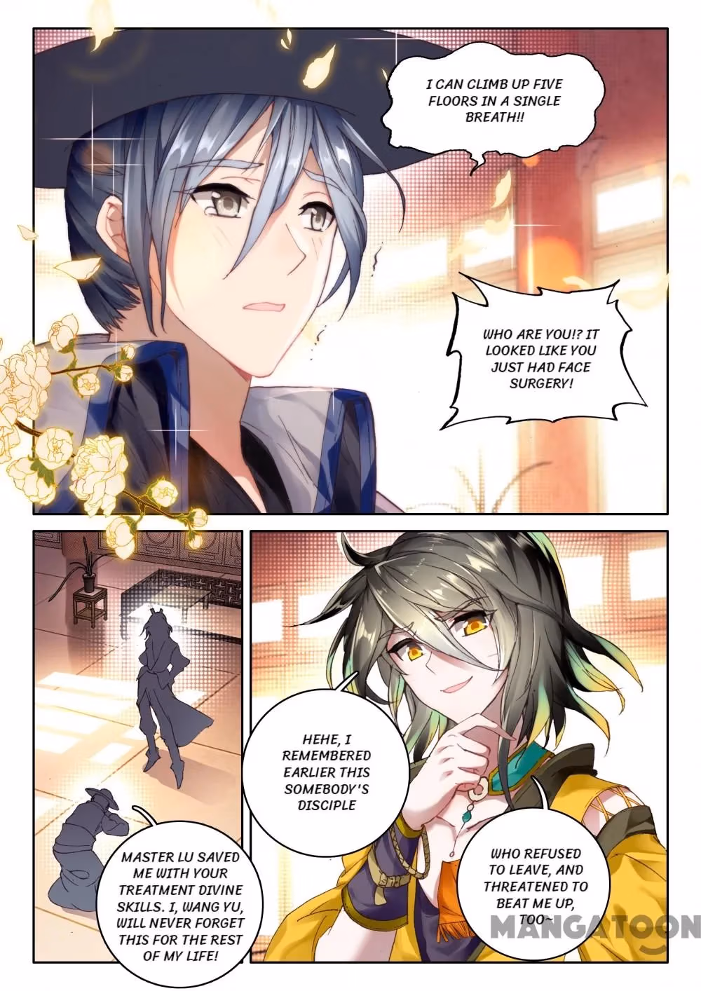 Read The Divine Punished One chapter 23 image 4 on Lezhin