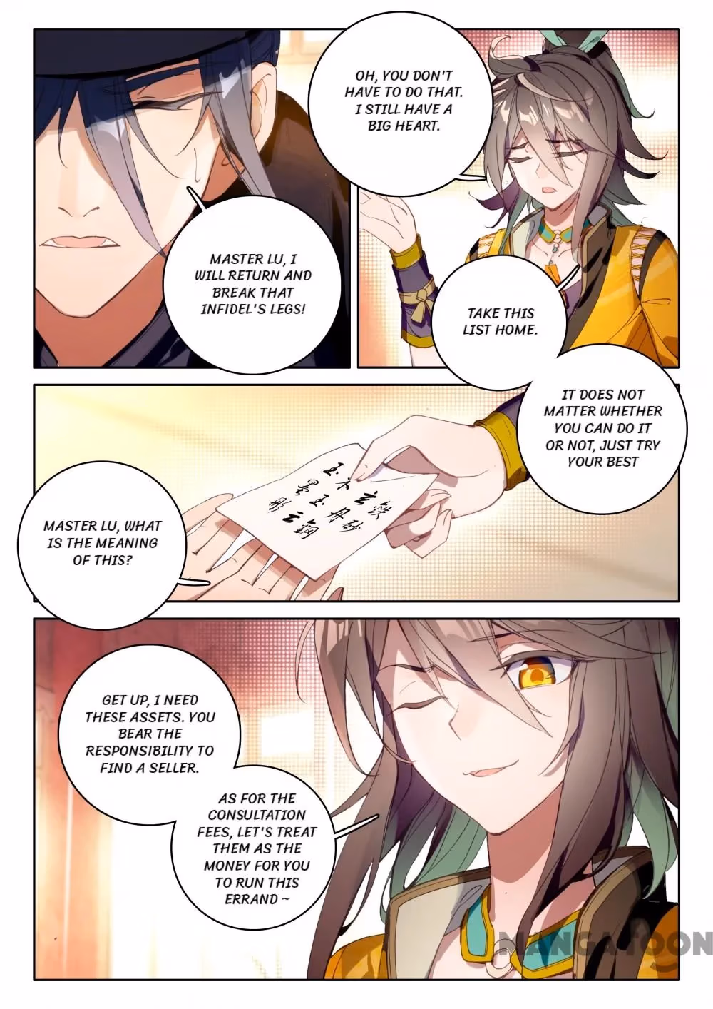 Read The Divine Punished One chapter 23 image 5 on Lezhin