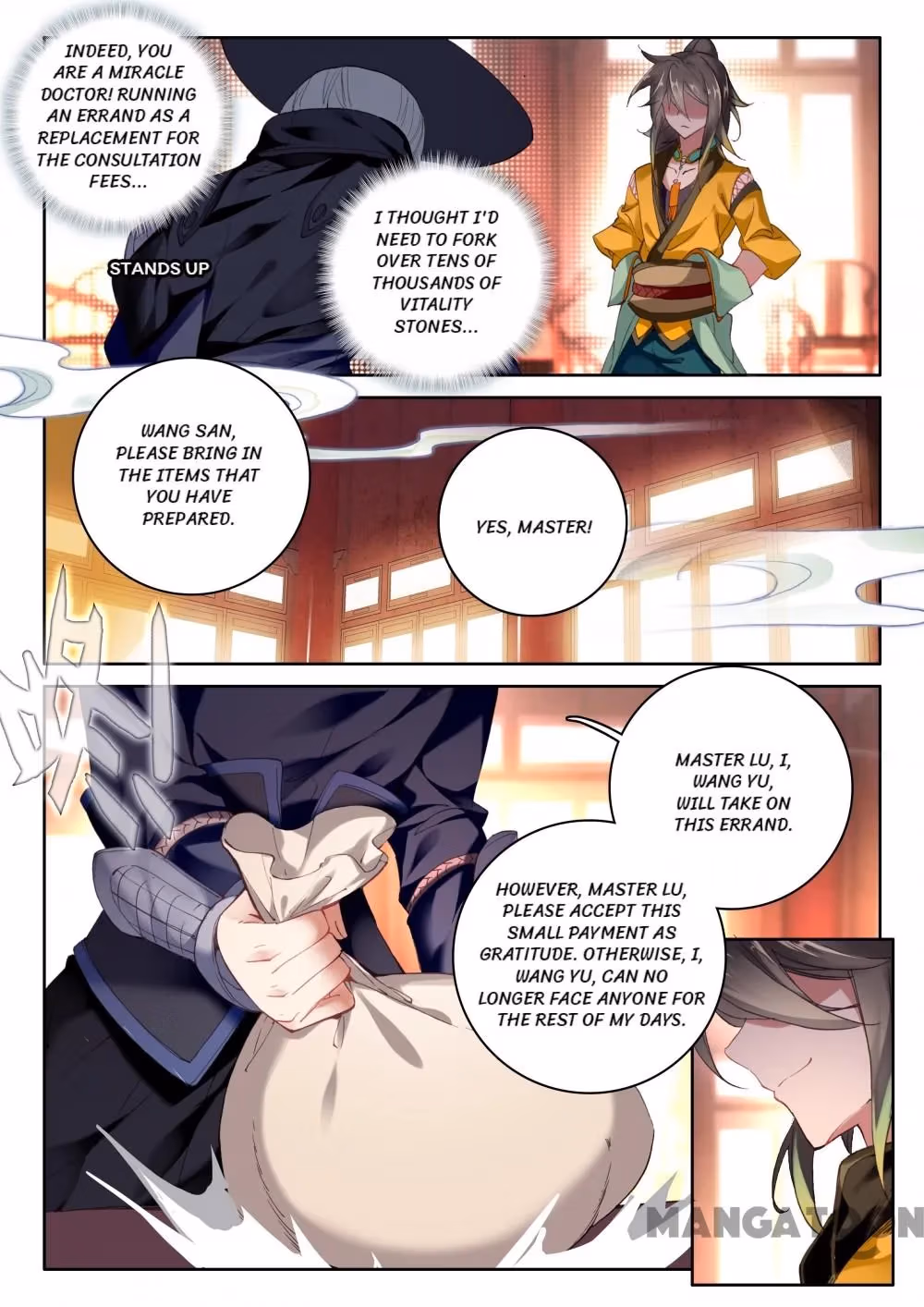 Read The Divine Punished One chapter 23 image 6 on Lezhin