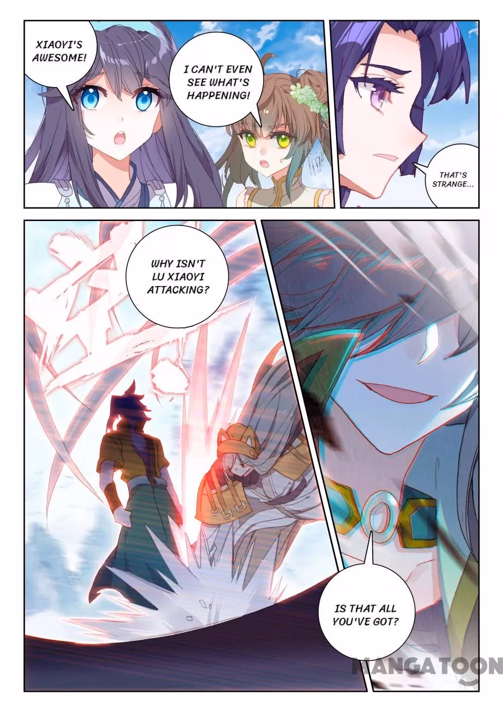 Read The Divine Punished One chapter 230 image 1 on Lezhin