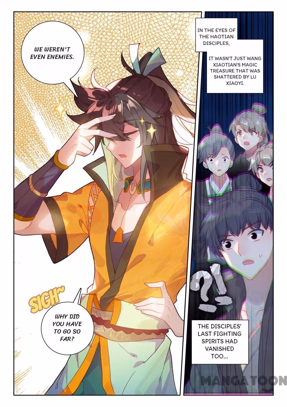 Read The Divine Punished One chapter 231 image 5 on Lezhin