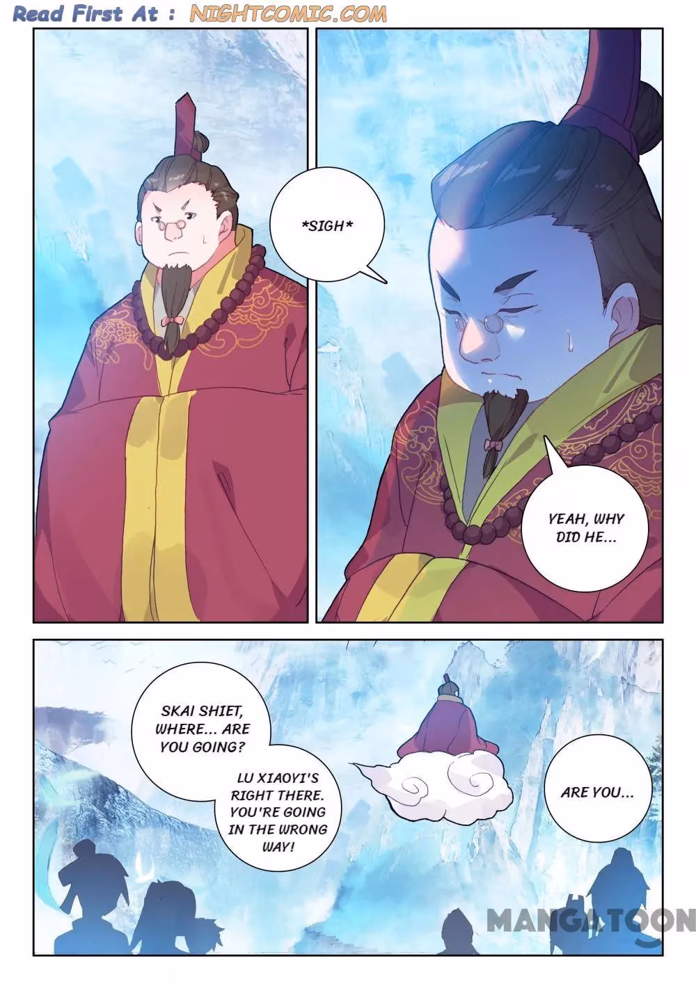 Read The Divine Punished One chapter 231 image 6 on Lezhin