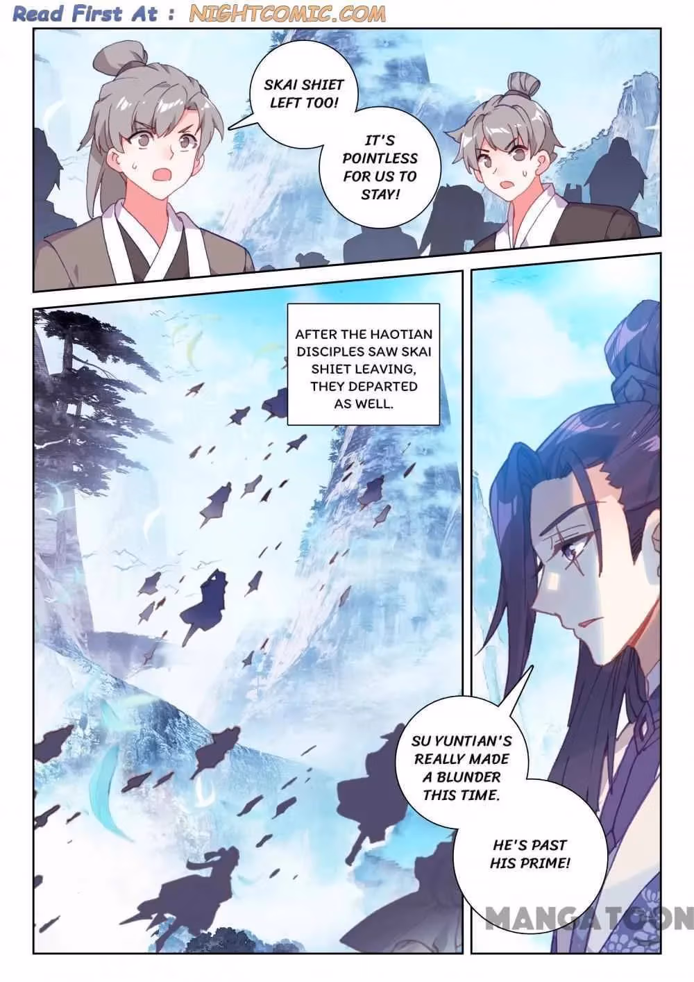 Read The Divine Punished One chapter 232 image 0 on Lezhin
