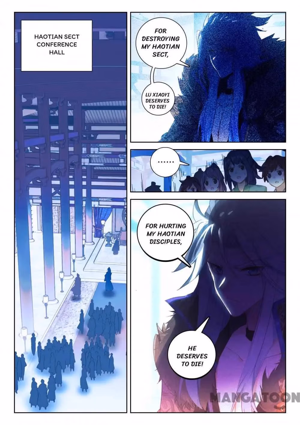 Read The Divine Punished One chapter 232 image 1 on Lezhin