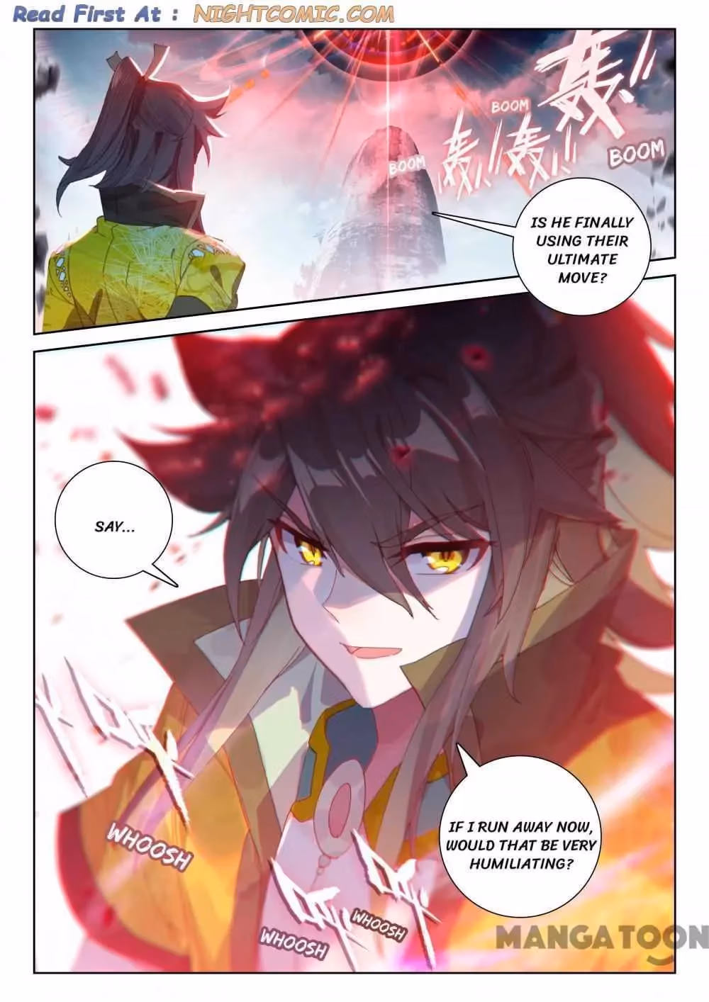 Read The Divine Punished One chapter 232 image 7 on Lezhin