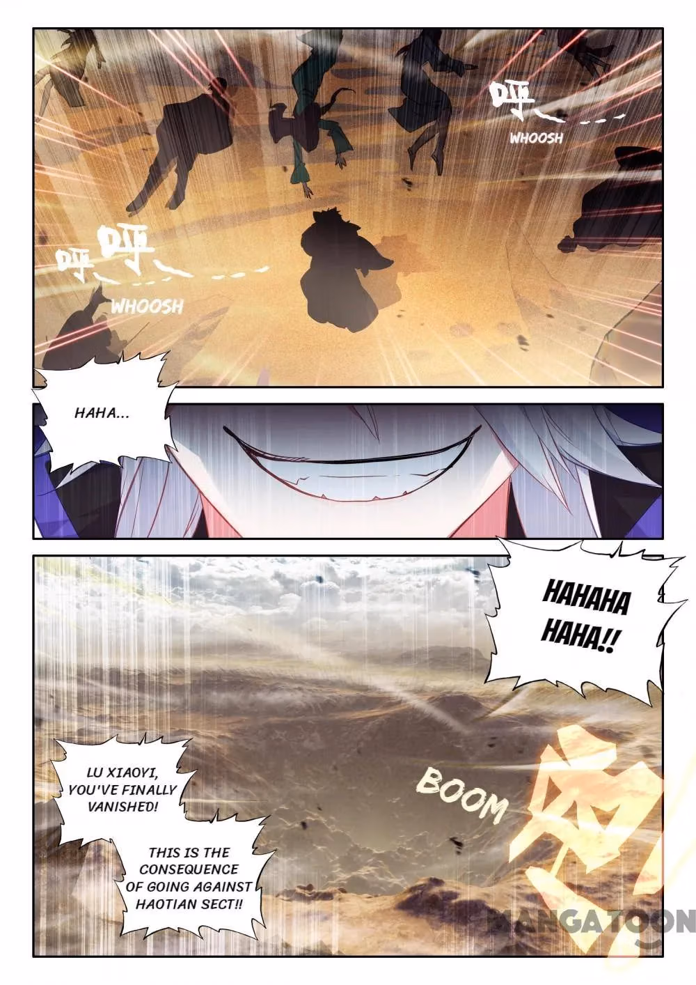 Read The Divine Punished One chapter 234 image 3 on Lezhin