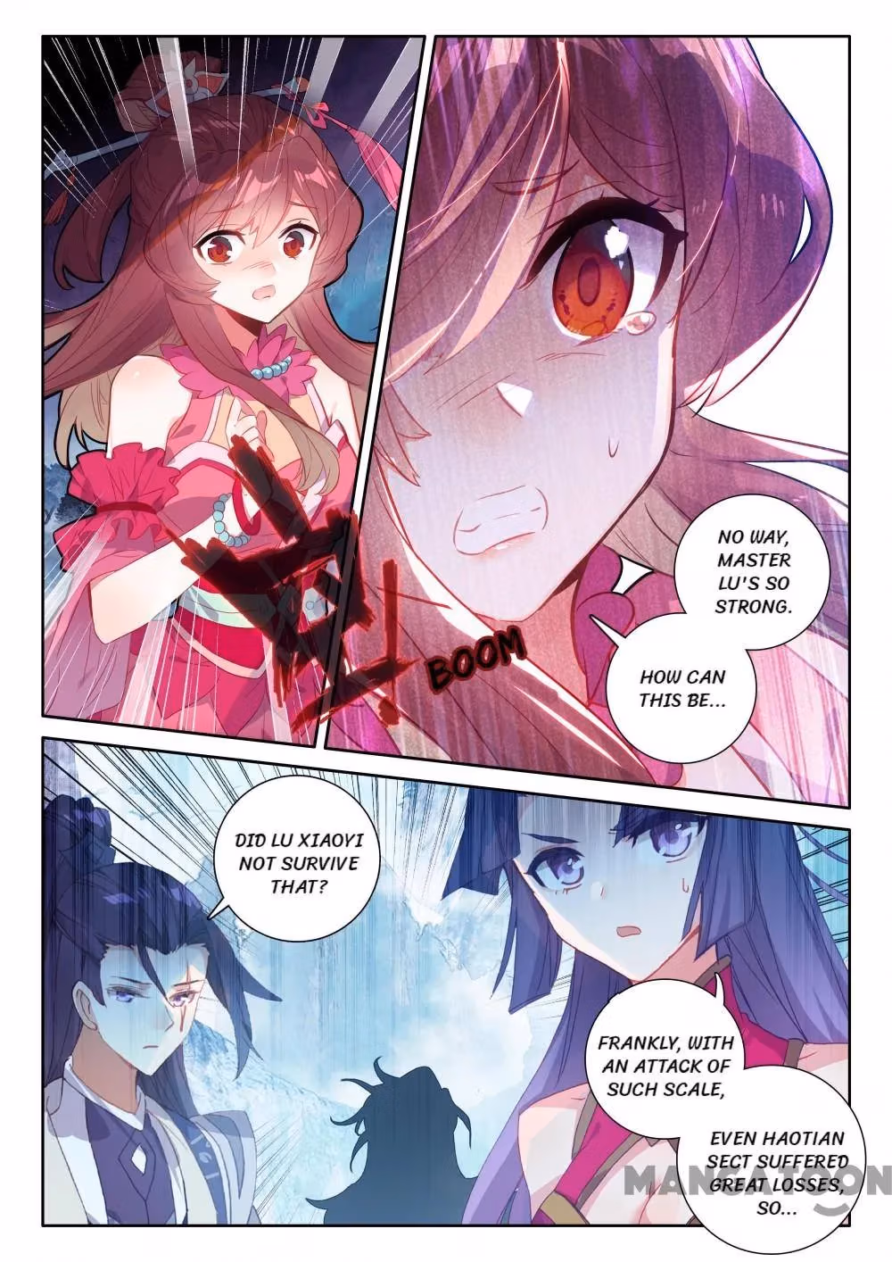 Read The Divine Punished One chapter 234 image 5 on Lezhin