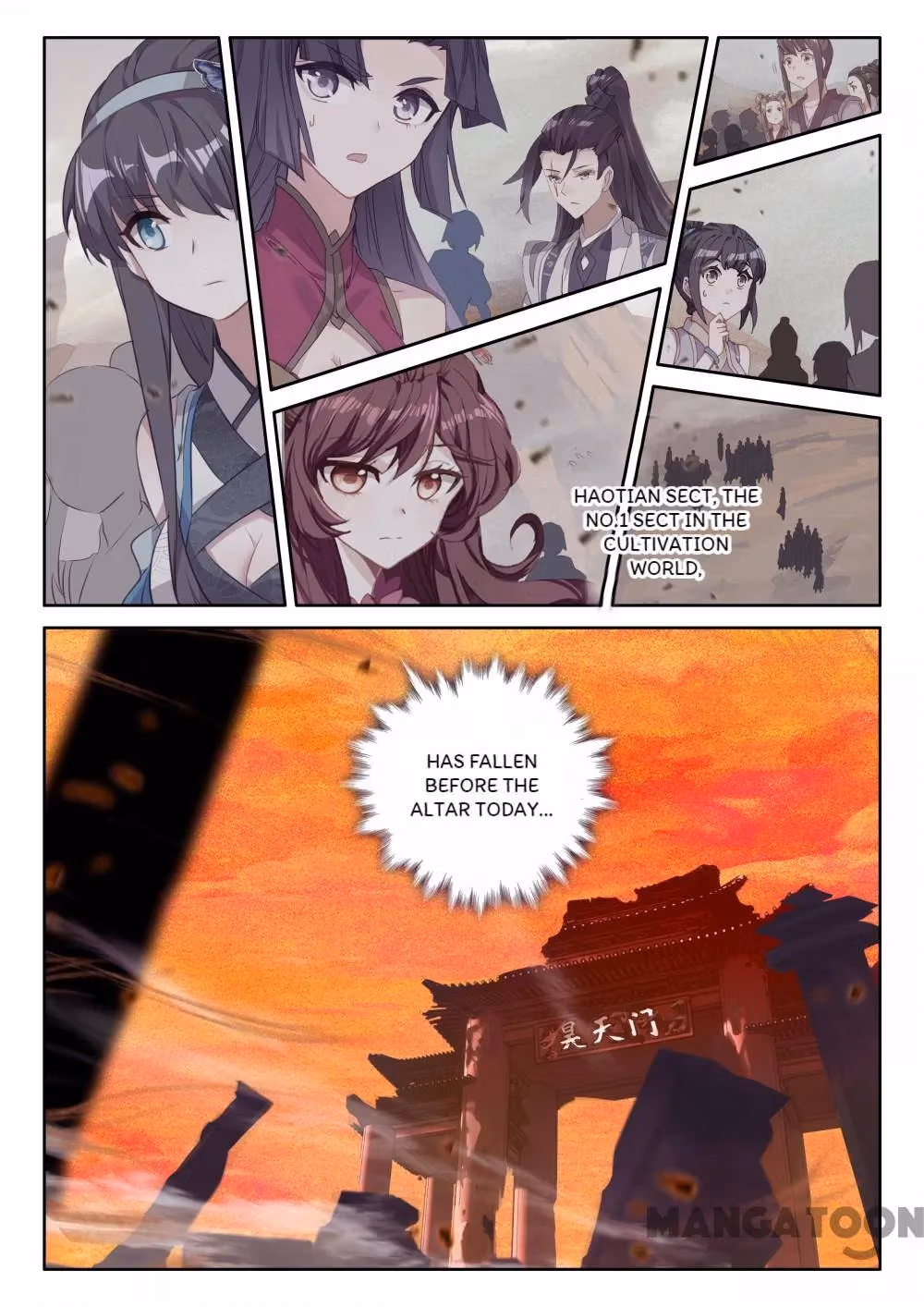 Read The Divine Punished One chapter 237 image 5 on Lezhin