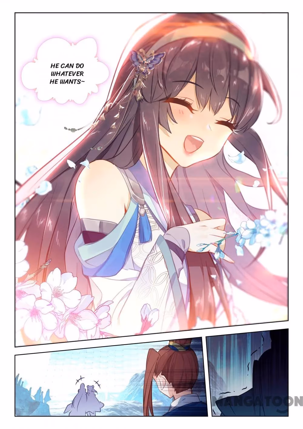 Read The Divine Punished One chapter 238 image 2 on Lezhin
