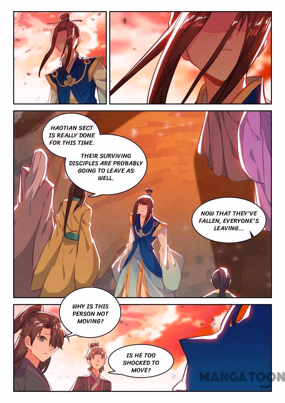 Read The Divine Punished One chapter 238 image 5 on Lezhin