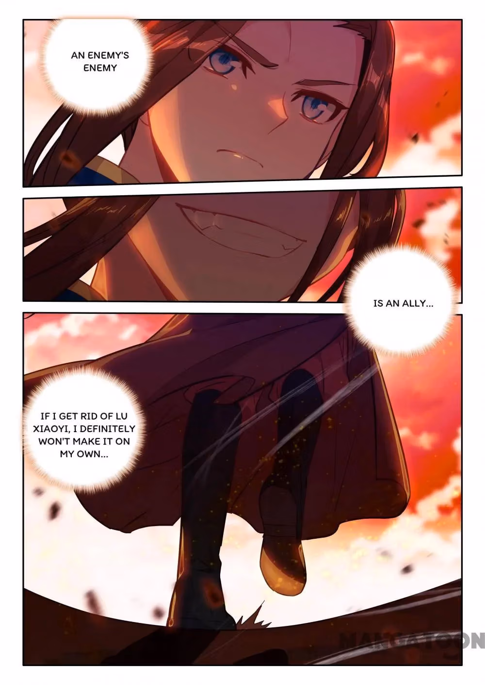 Read The Divine Punished One chapter 238 image 6 on Lezhin