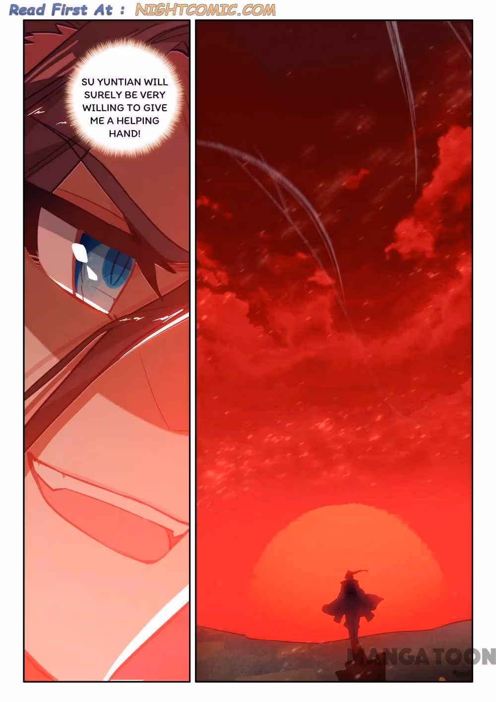 Read The Divine Punished One chapter 238 image 7 on Lezhin