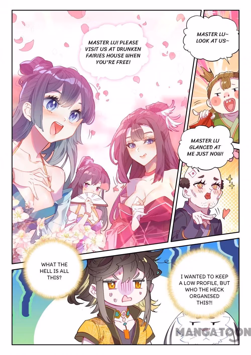 Read The Divine Punished One chapter 239 image 1 on Lezhin