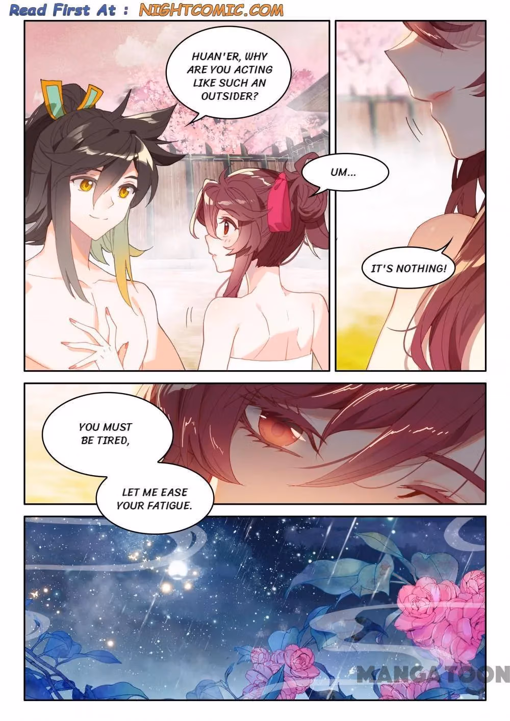 Read The Divine Punished One chapter 240 image 7 on Lezhin
