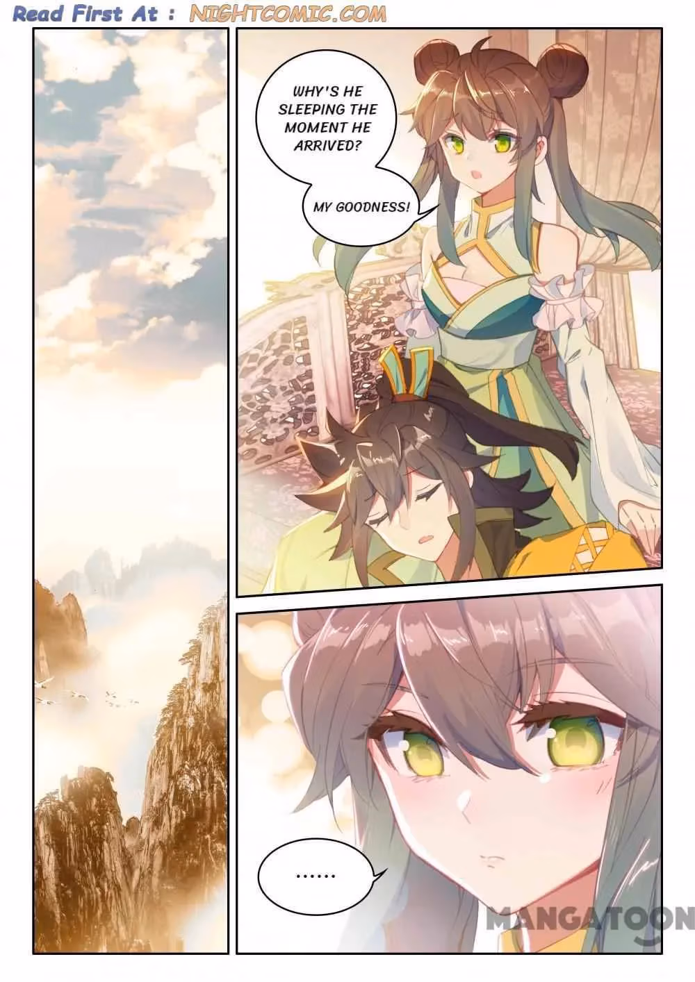 Read The Divine Punished One chapter 241 image 4 on Lezhin
