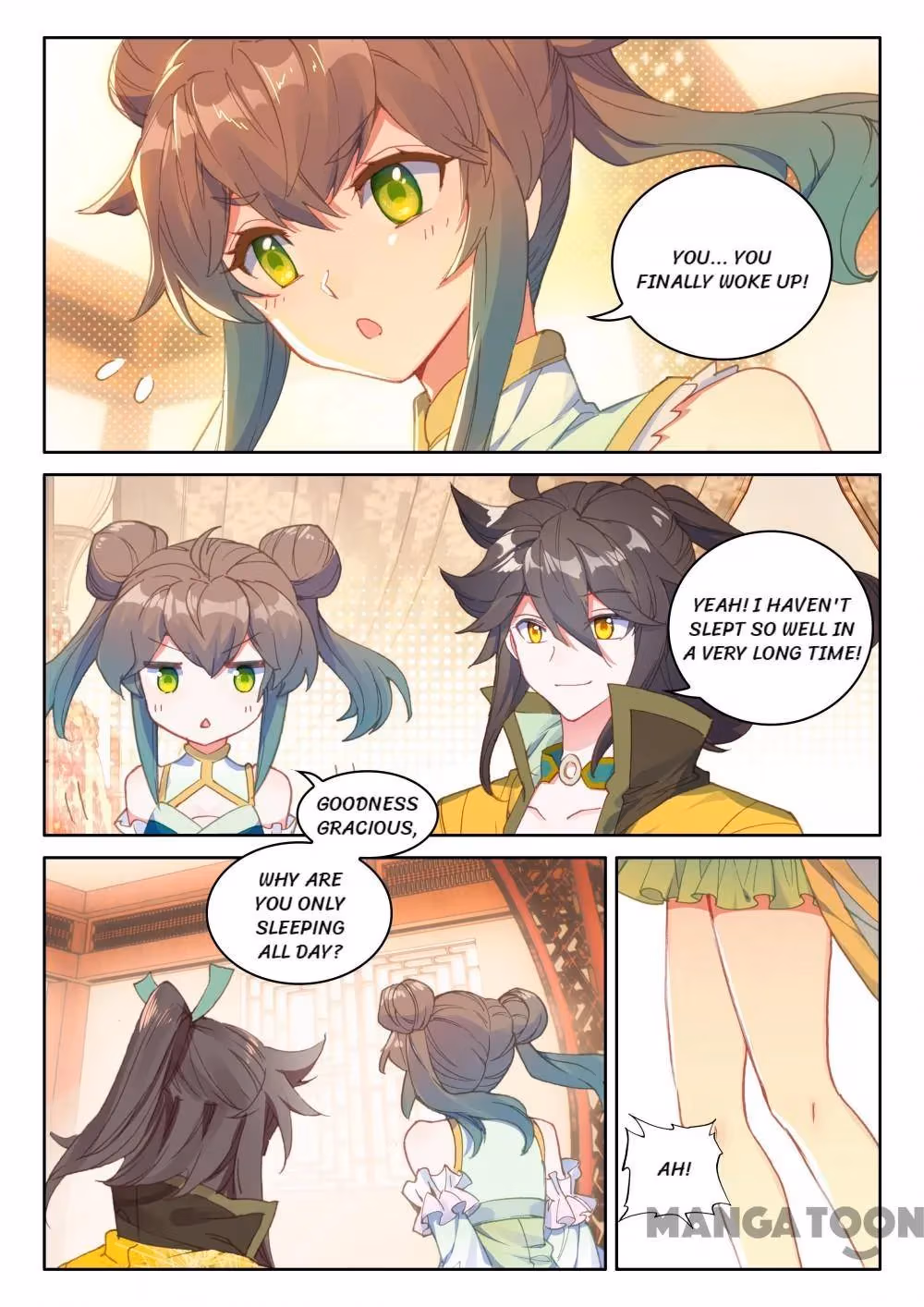 Read The Divine Punished One chapter 242 image 2 on Lezhin