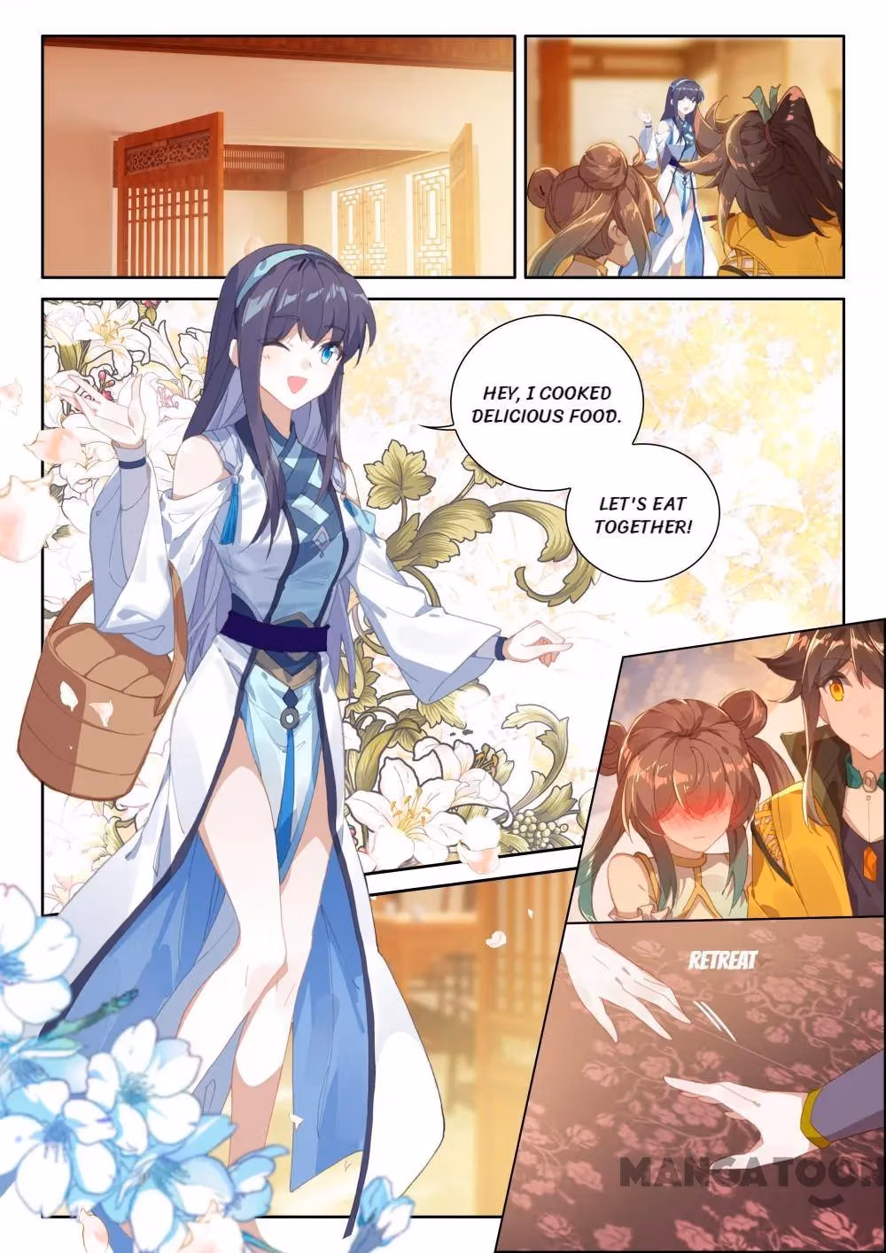Read The Divine Punished One chapter 243 image 3 on Lezhin