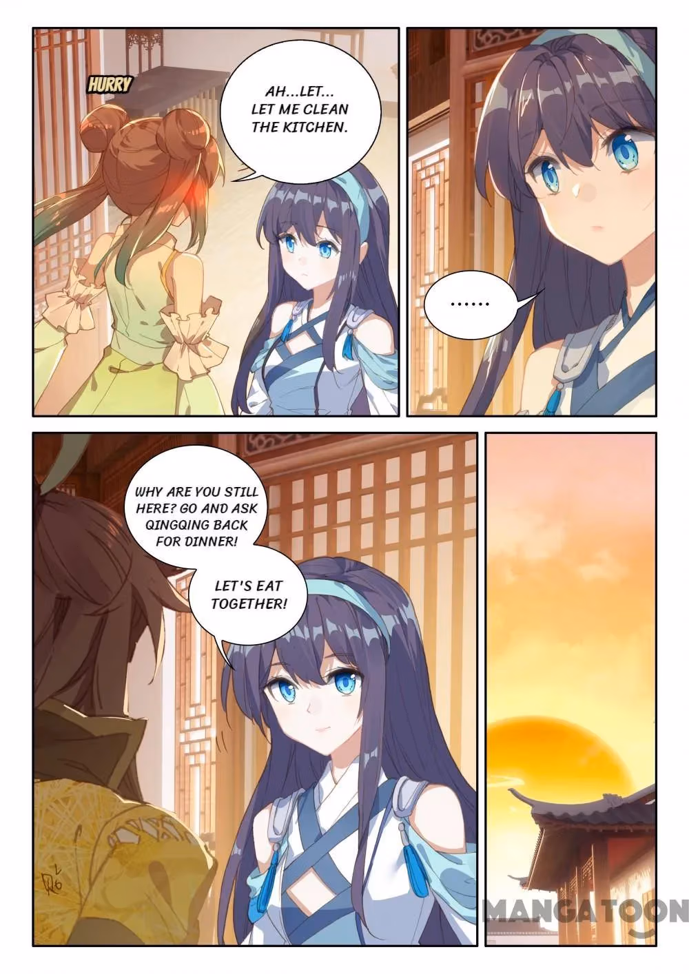 Read The Divine Punished One chapter 243 image 4 on Lezhin