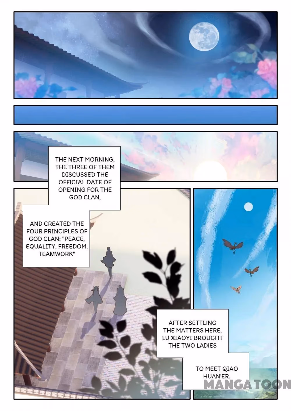 Read The Divine Punished One chapter 244 image 2 on Lezhin