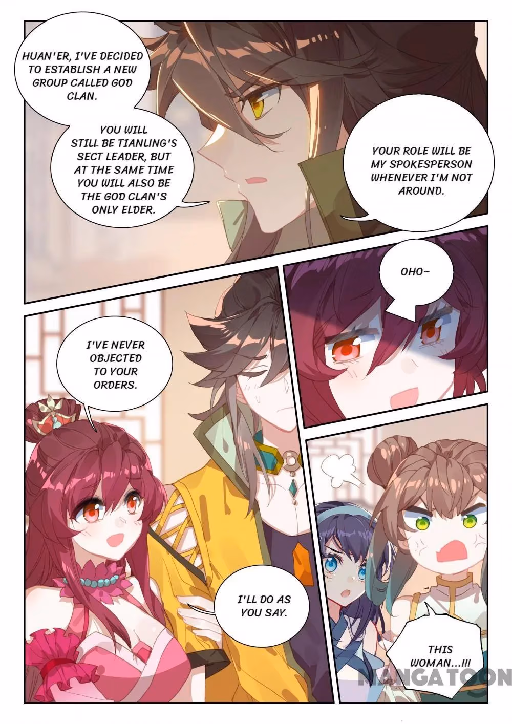 Read The Divine Punished One chapter 244 image 4 on Lezhin