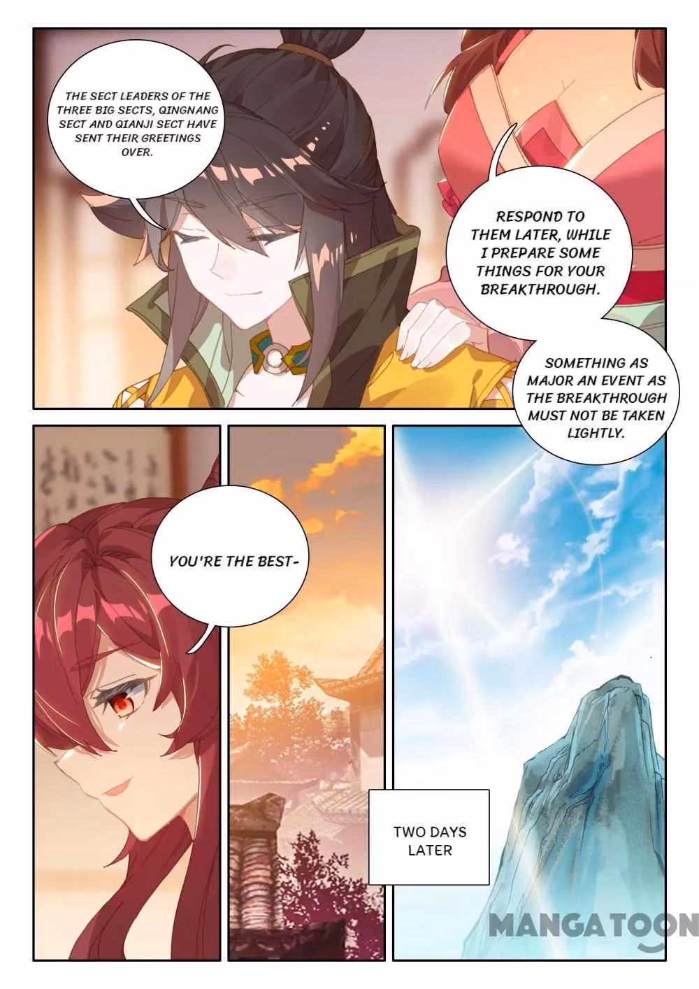 Read The Divine Punished One chapter 244 image 6 on Lezhin