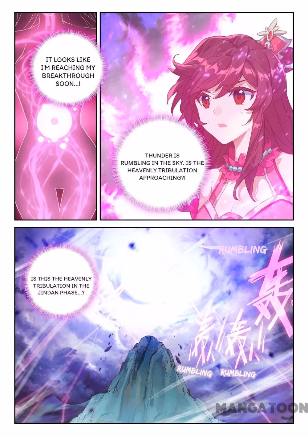 Read The Divine Punished One chapter 245 image 1 on Lezhin