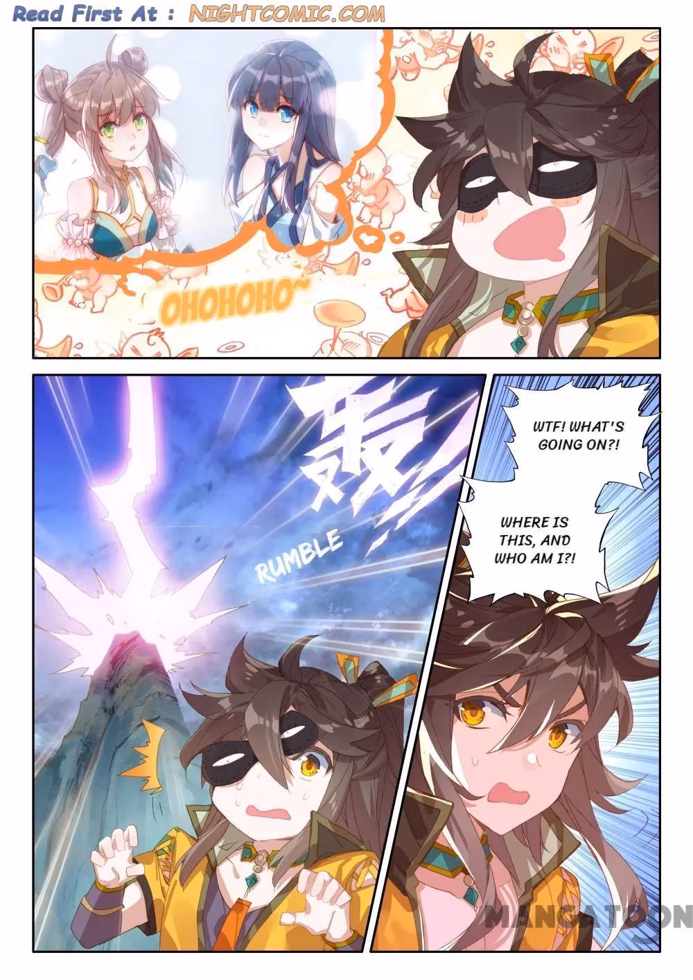Read The Divine Punished One chapter 245 image 5 on Lezhin