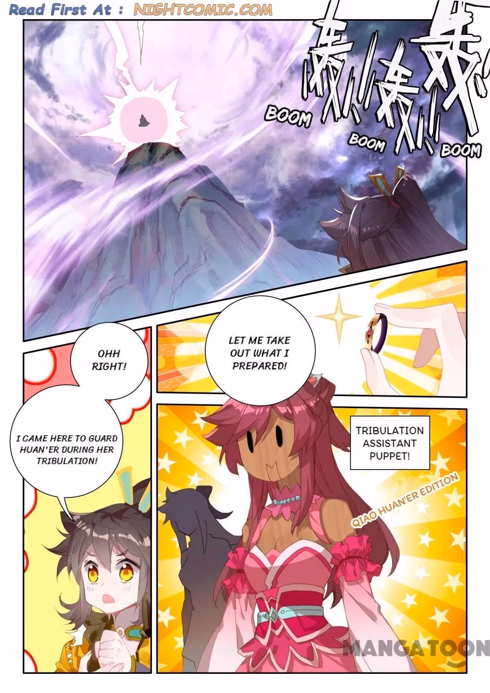 Read The Divine Punished One chapter 245 image 6 on Lezhin