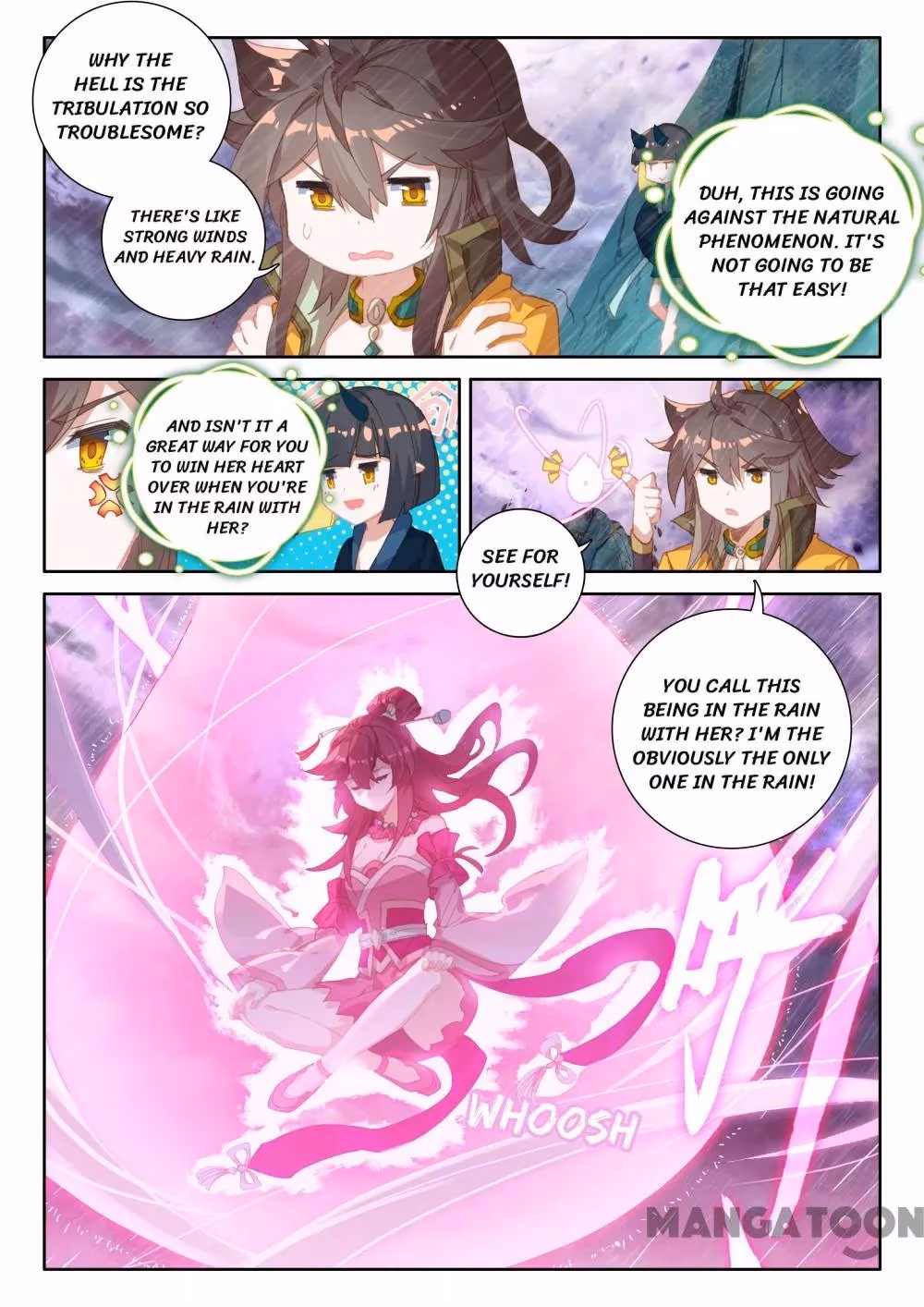 Read The Divine Punished One chapter 246 image 1 on Lezhin