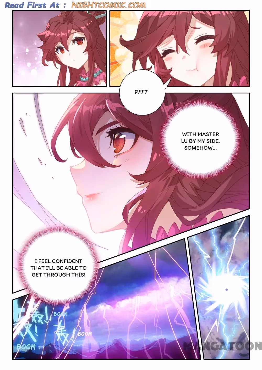 Read The Divine Punished One chapter 246 image 3 on Lezhin