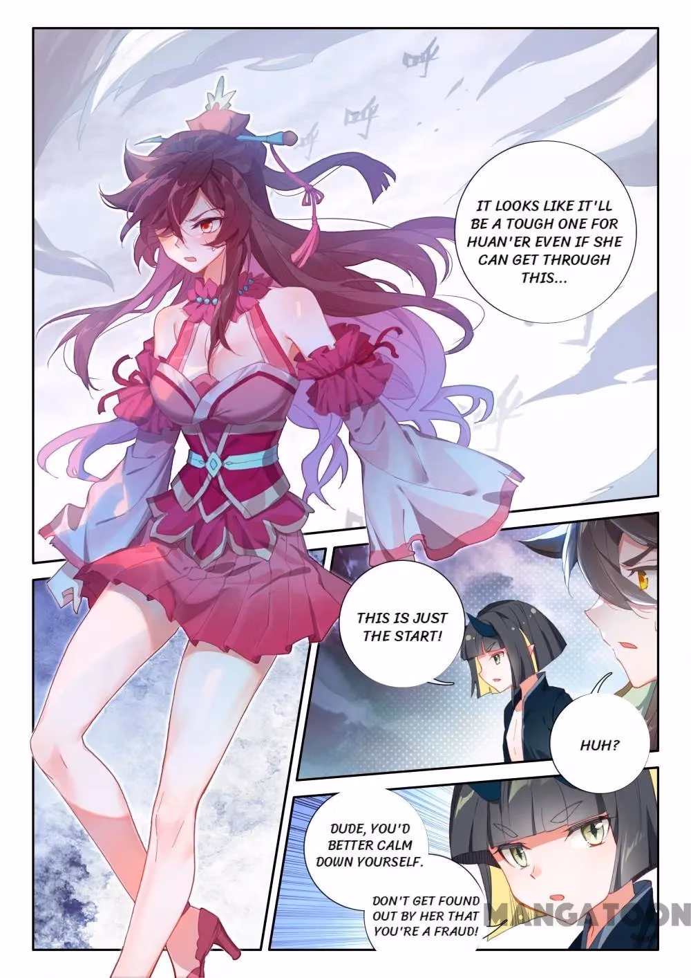 Read The Divine Punished One chapter 247 image 1 on Lezhin