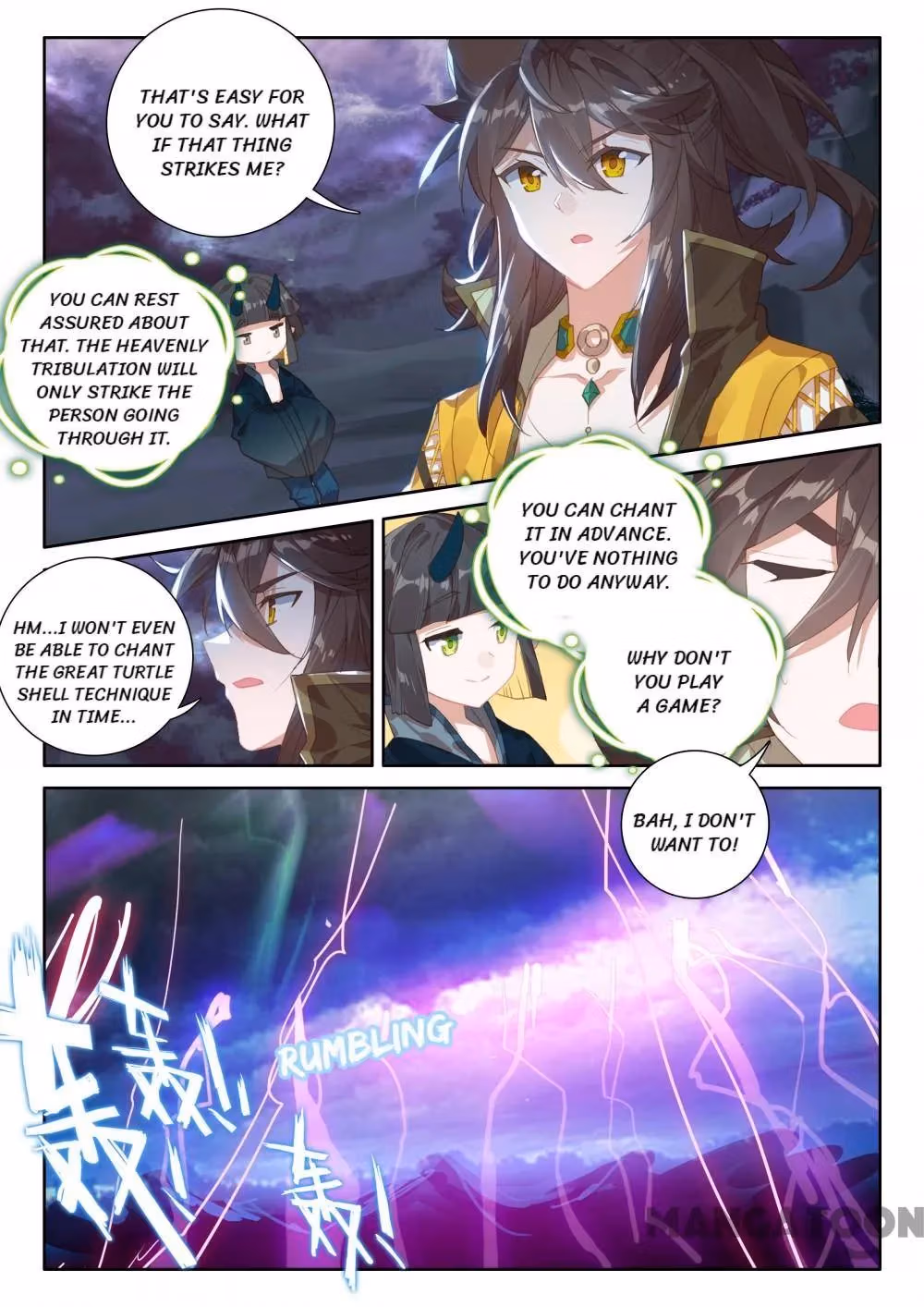 Read The Divine Punished One chapter 247 image 2 on Lezhin